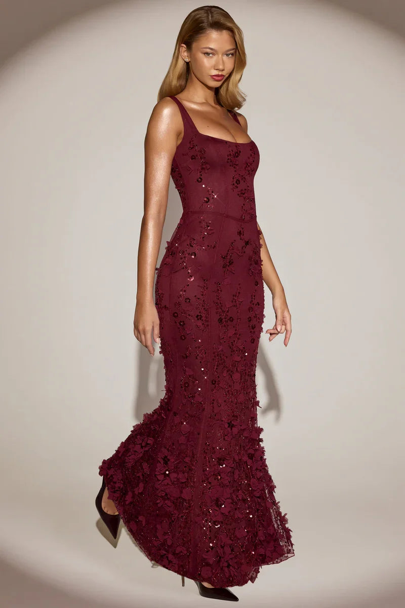 Embellished Maxi Dress