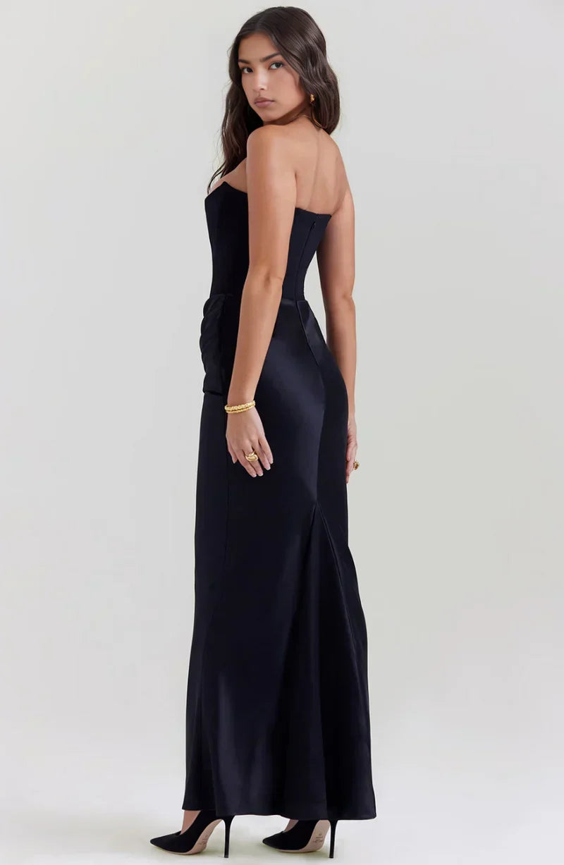 Bella Elegant Strapless Dress