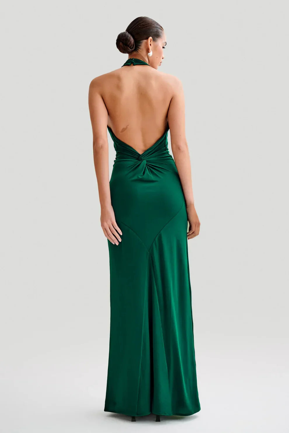 Seta Halter Maxi Dress