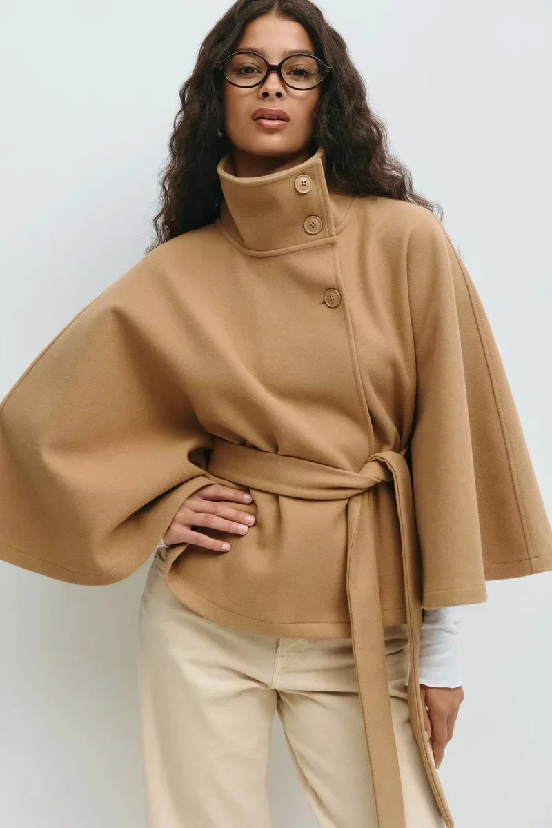 Belt cape jacket