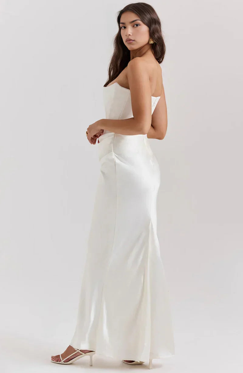 Bella Elegant Strapless Dress