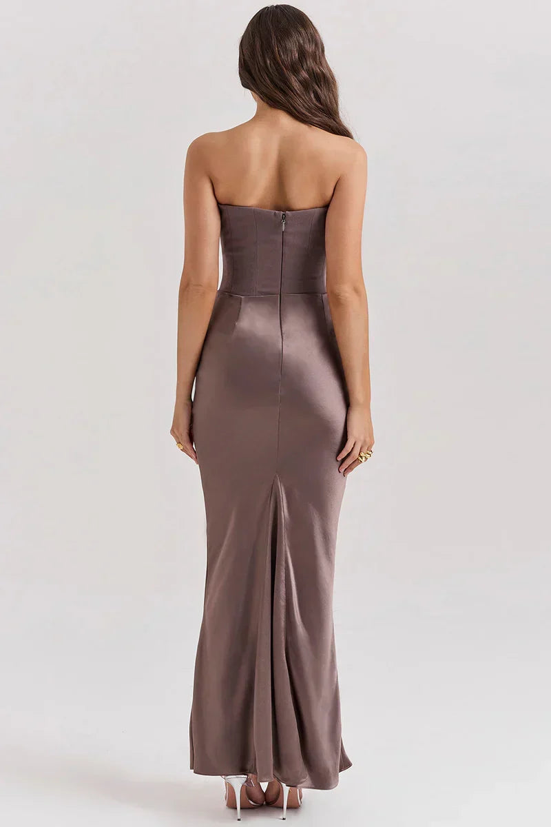 Bella Elegant Strapless Dress