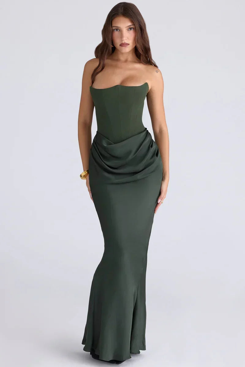 Bella Elegant Strapless Dress