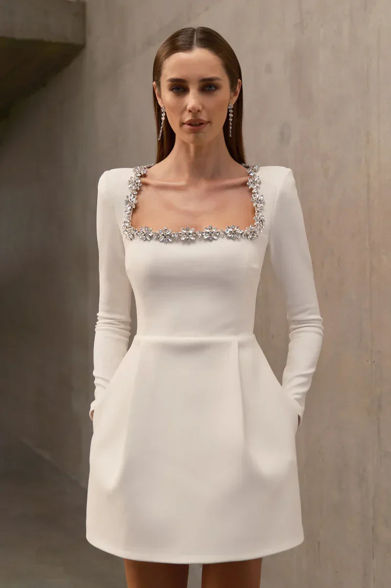 The Elodie Velvet Dress