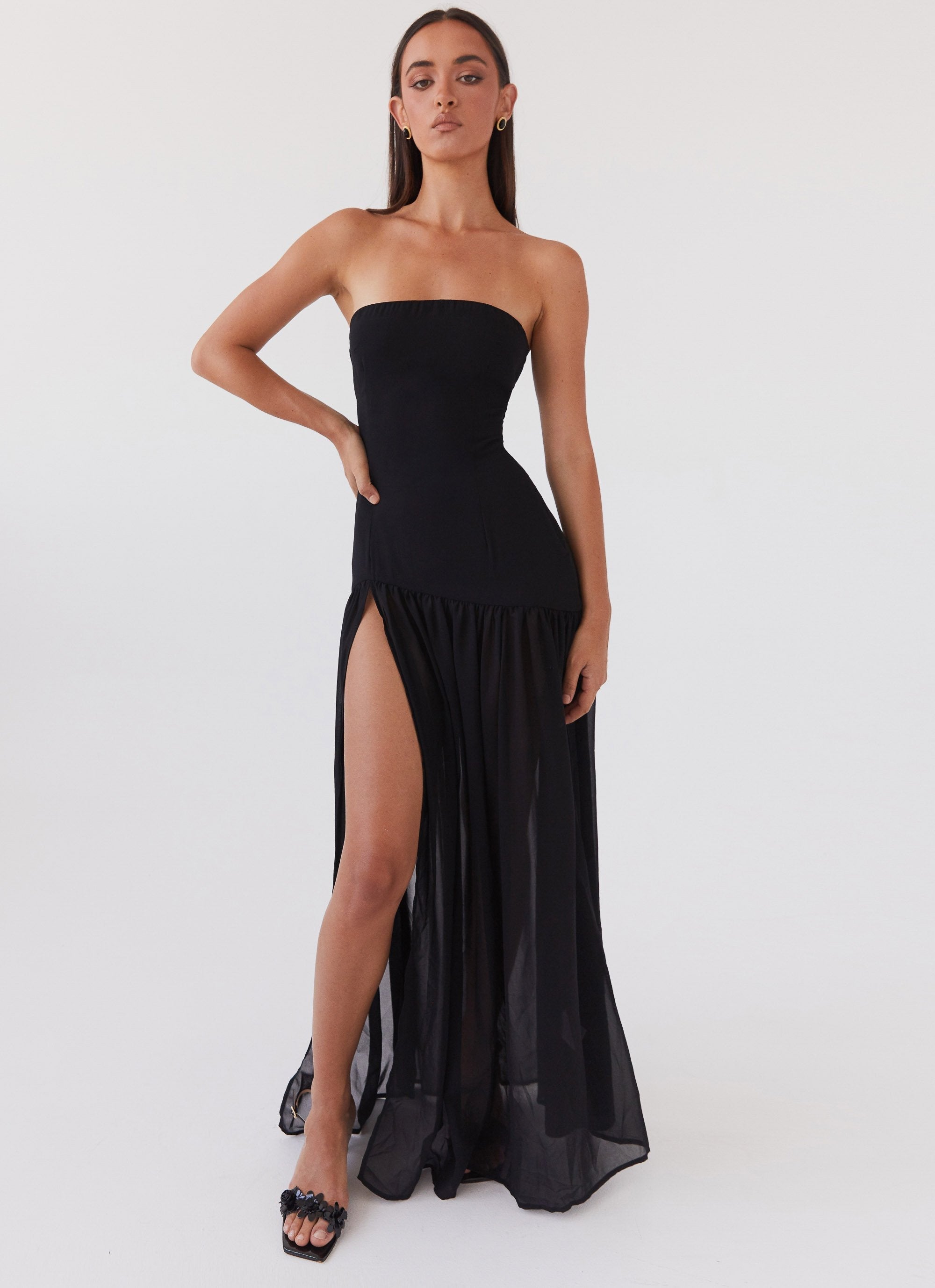 Elsa Strapless Maxi Dress