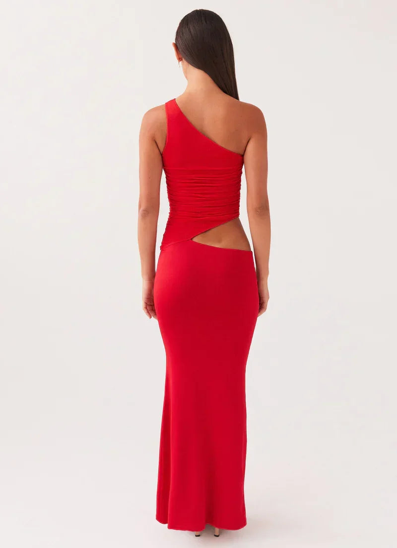 Rosie Asymmetrical Long Dress