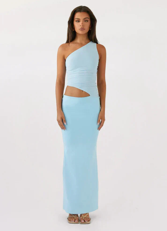 Rosie Asymmetrical Long Dress