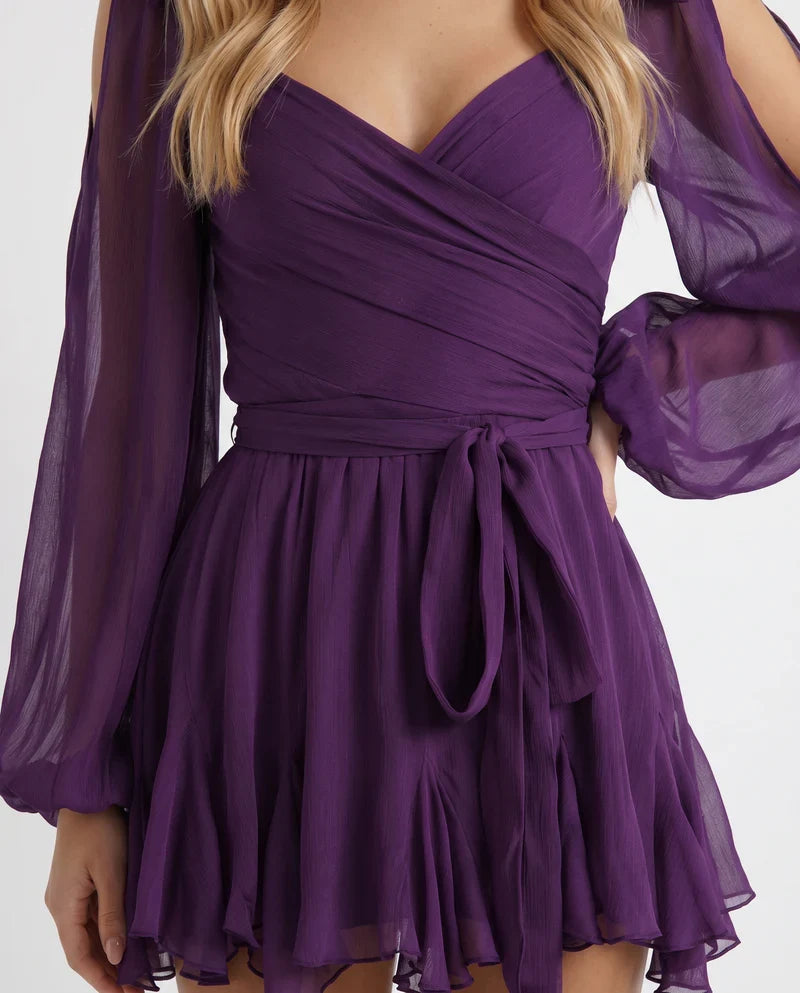Colette Ruffle Mini Dress