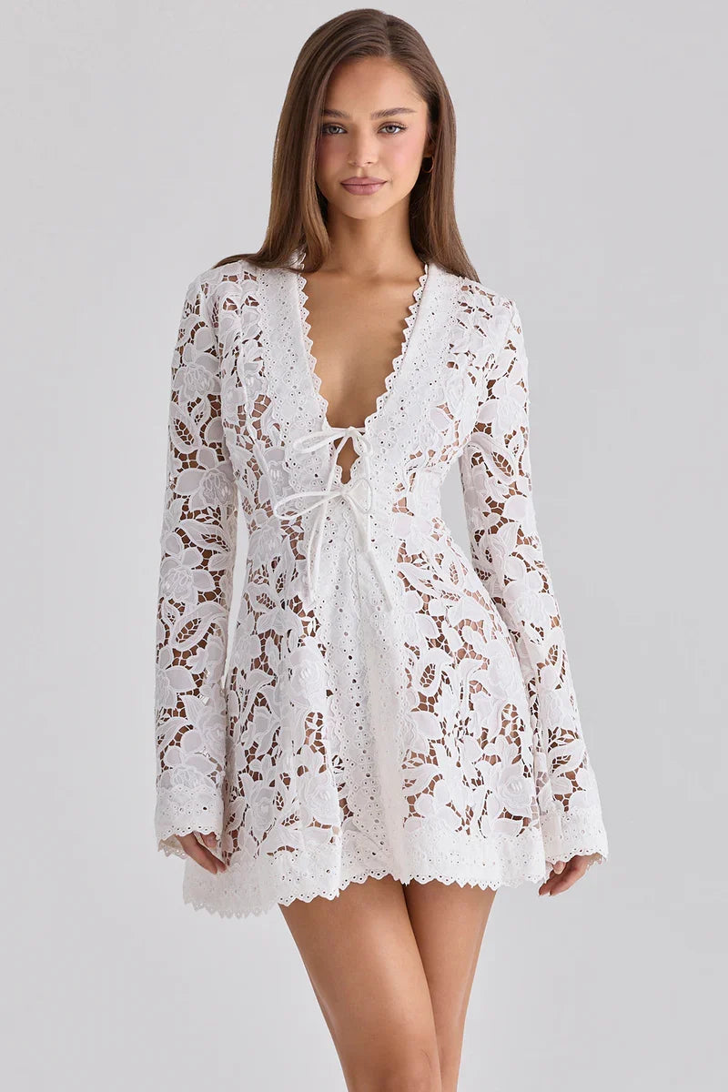 Lunaria Lace Mini Dress