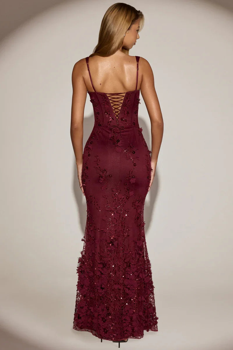 Embellished Maxi Dress