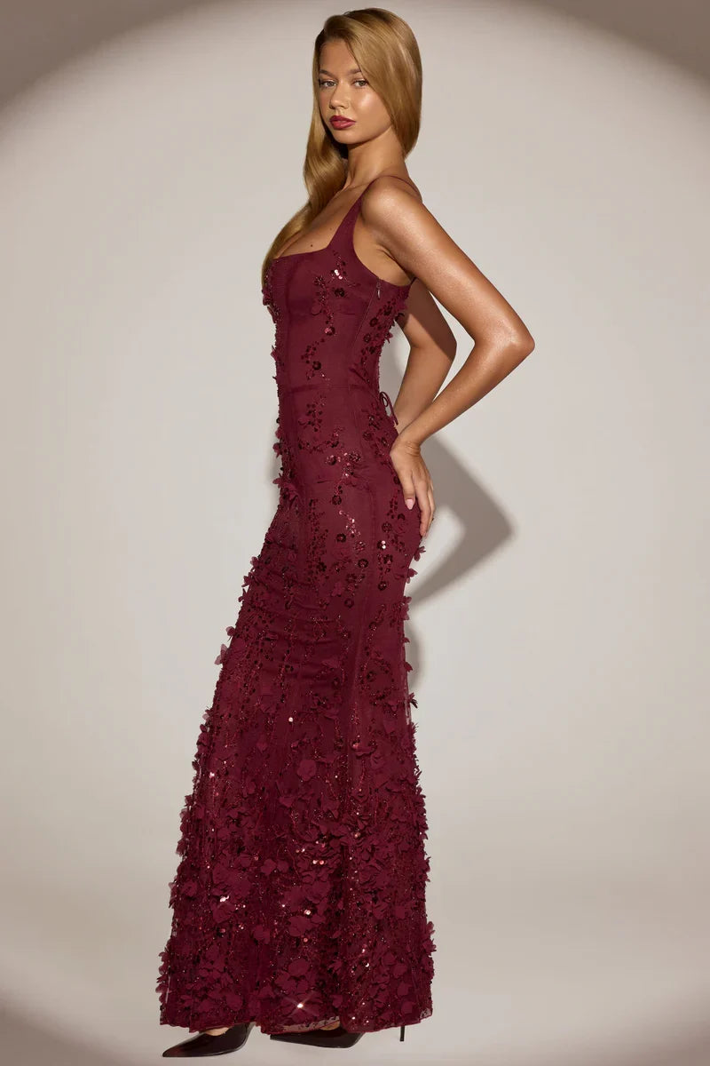 Embellished Maxi Dress