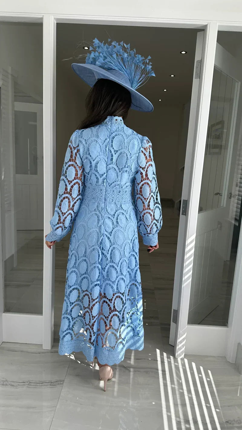 Acia Long Sleeve Lace Dress