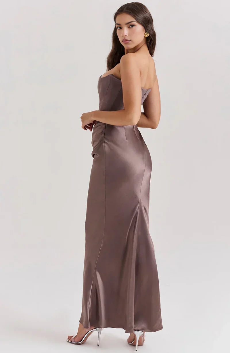 Bella Elegant Strapless Dress