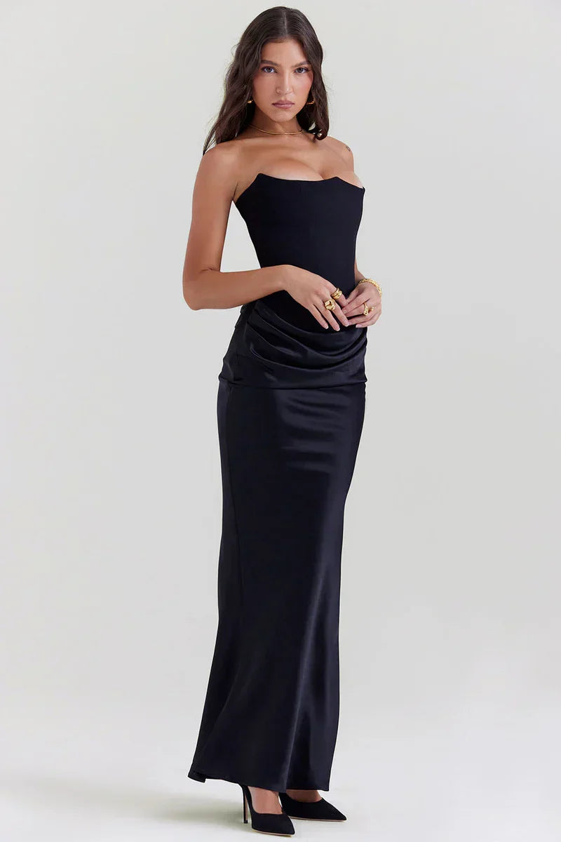 Bella Elegant Strapless Dress