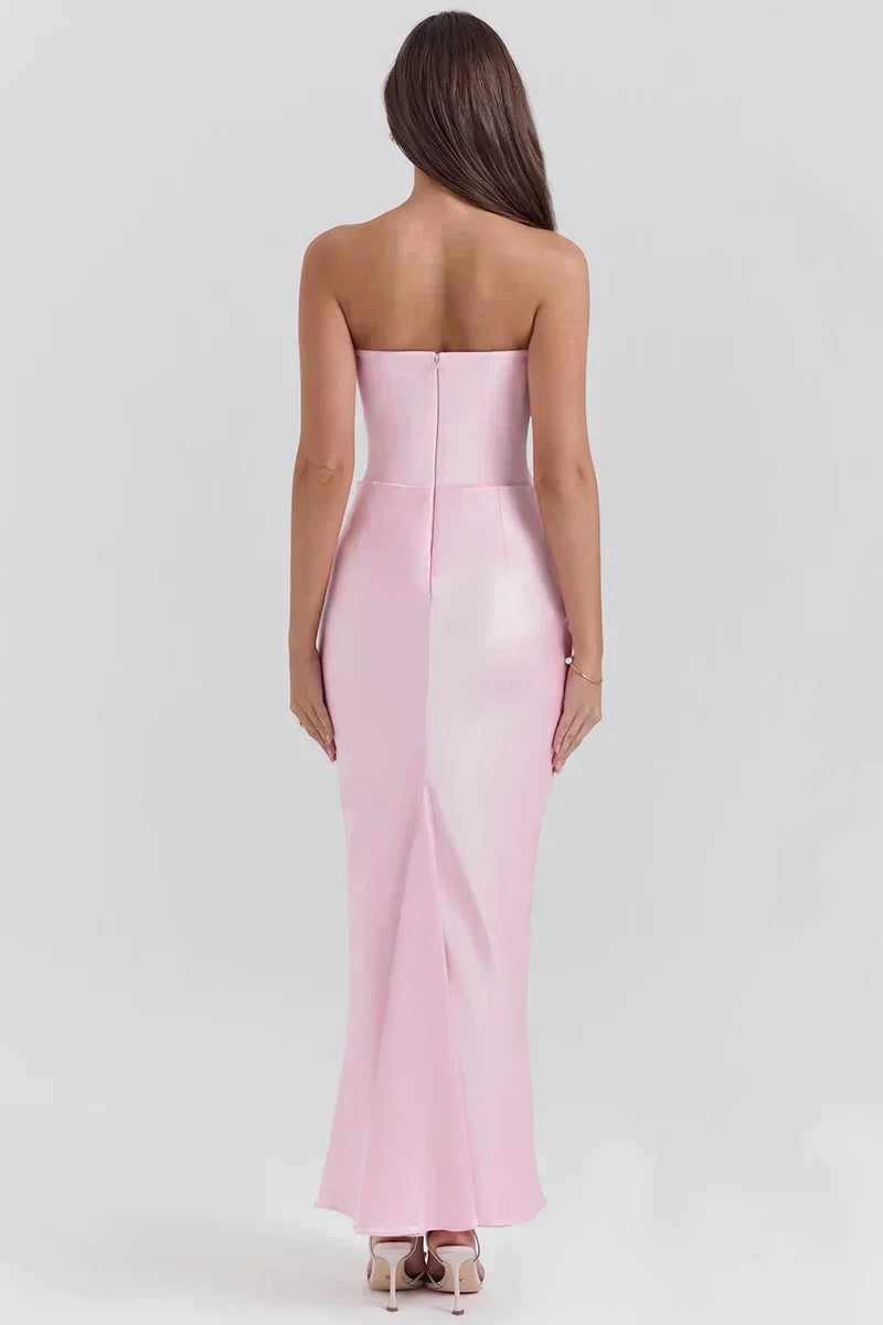 Bella Elegant Strapless Dress