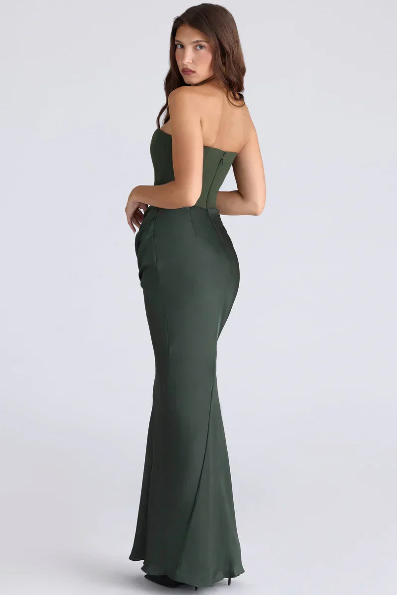 Bella Elegant Strapless Dress