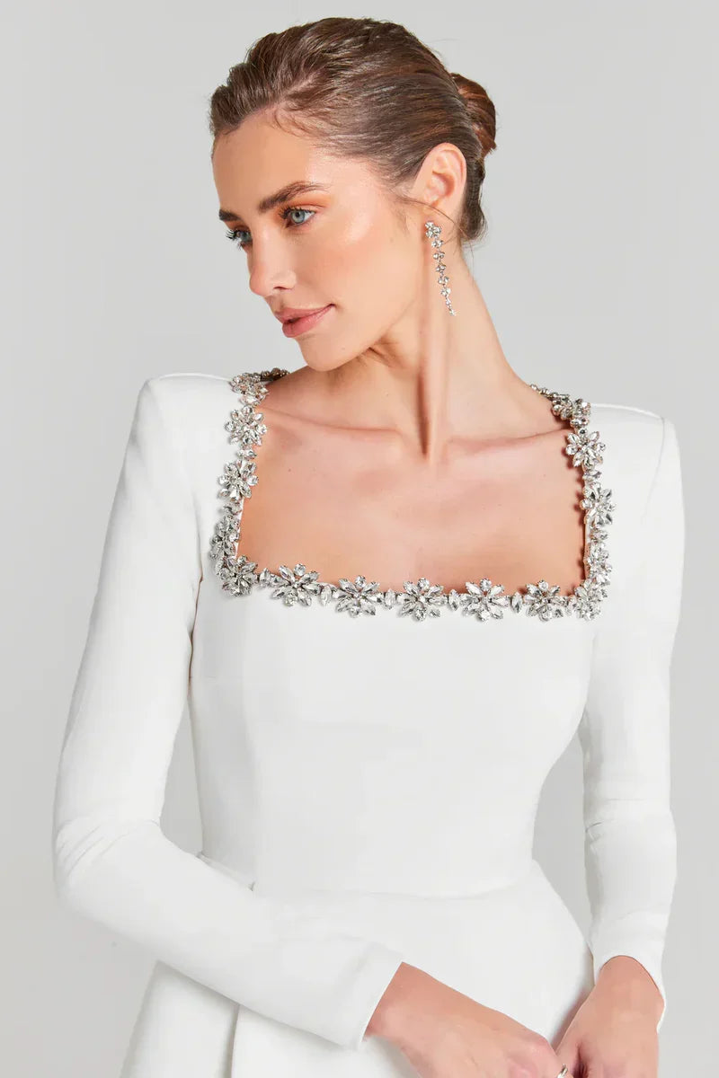 The Elodie Velvet Dress