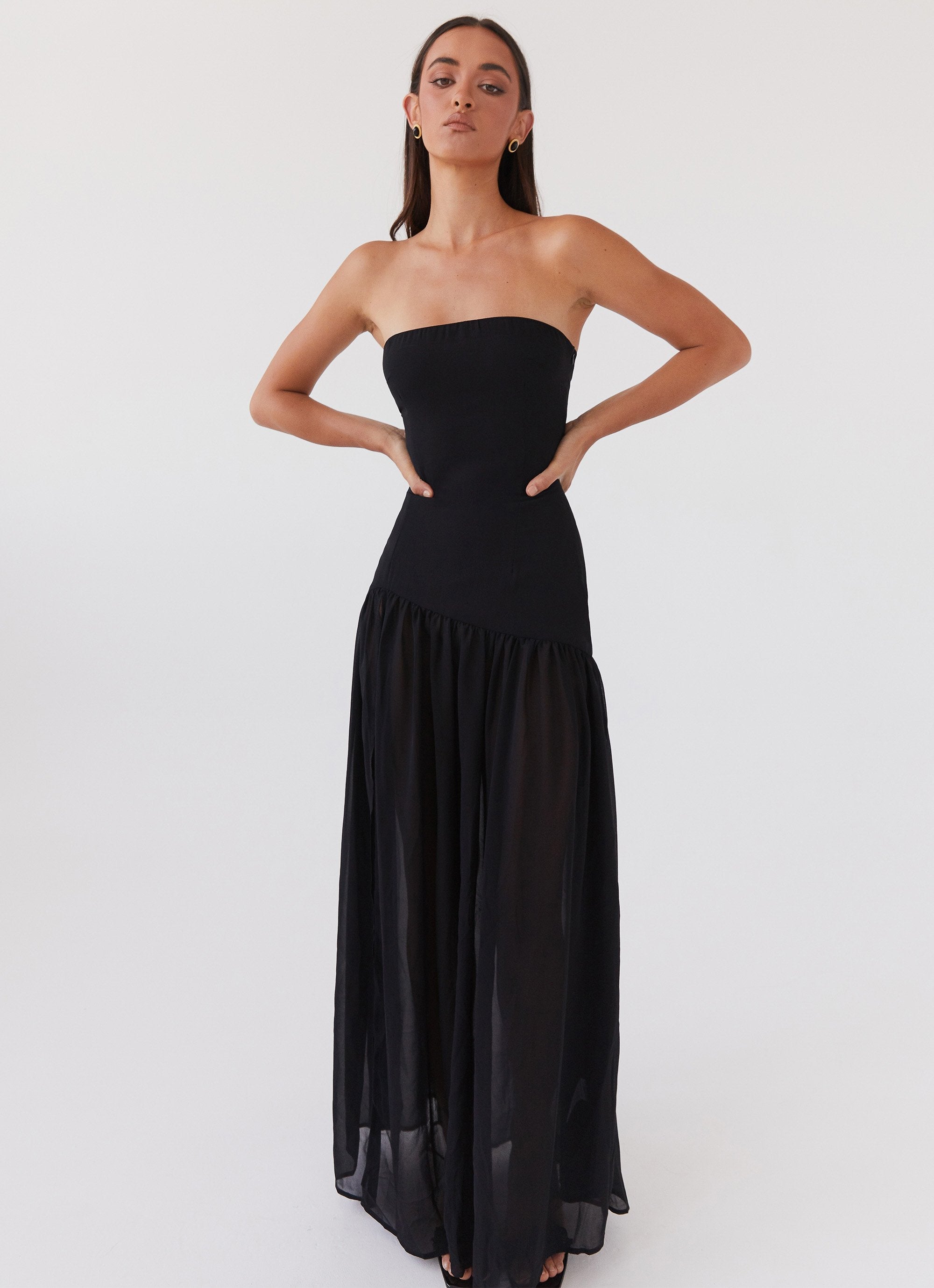 Elsa Strapless Maxi Dress