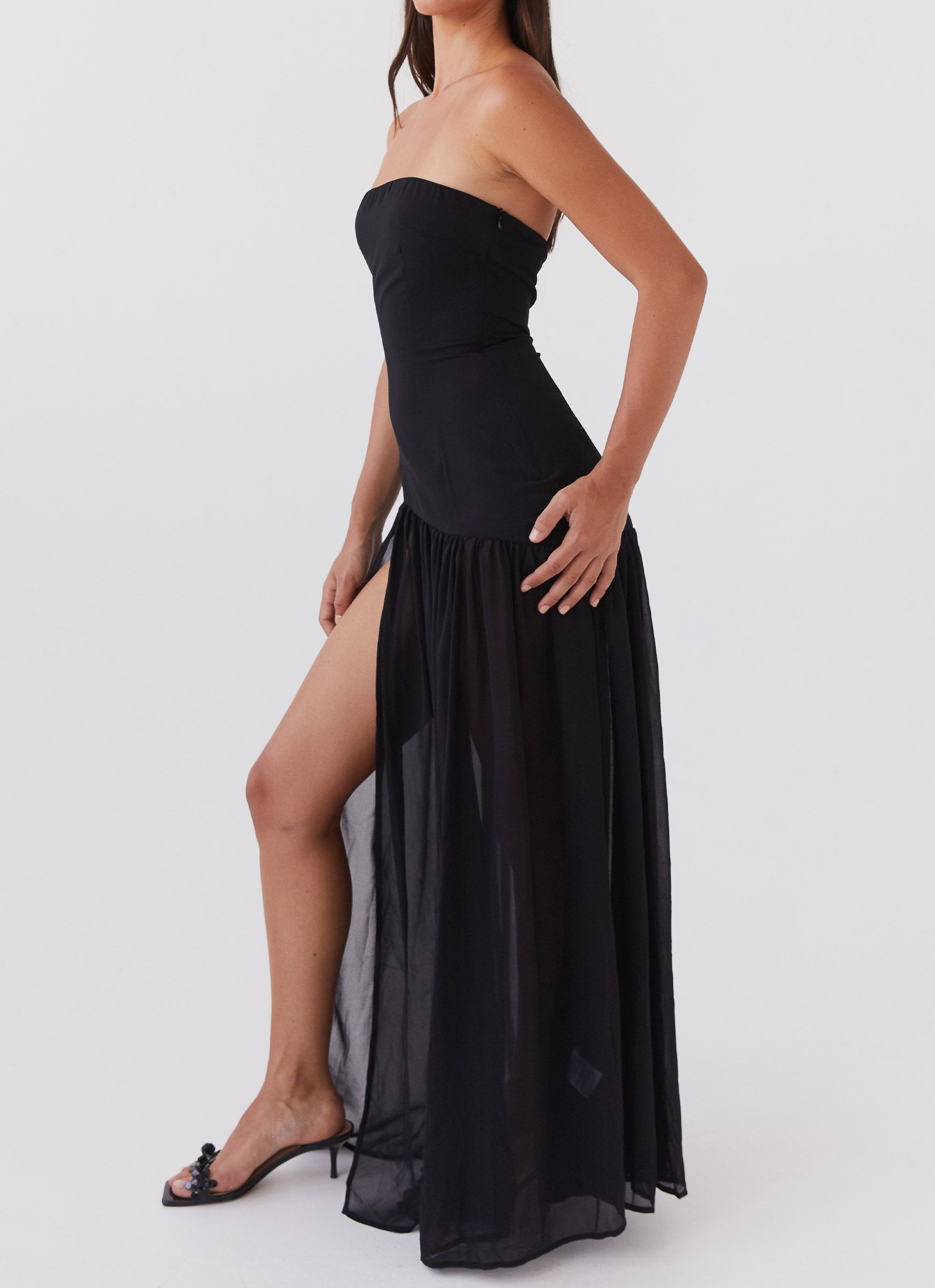 Elsa Strapless Maxi Dress