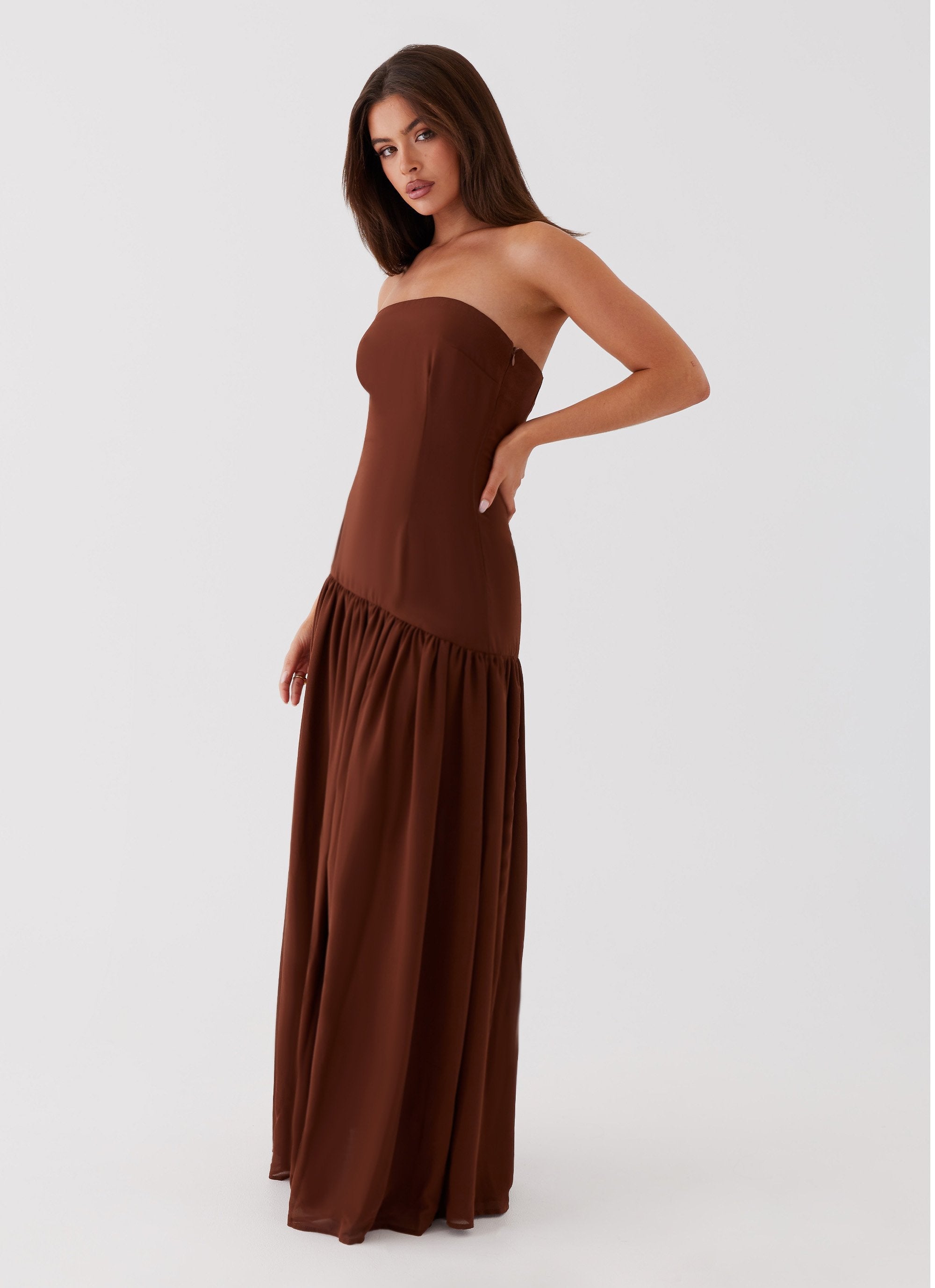 Elsa Strapless Maxi Dress