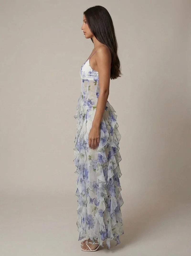 Gabrielle Ruffle Dress