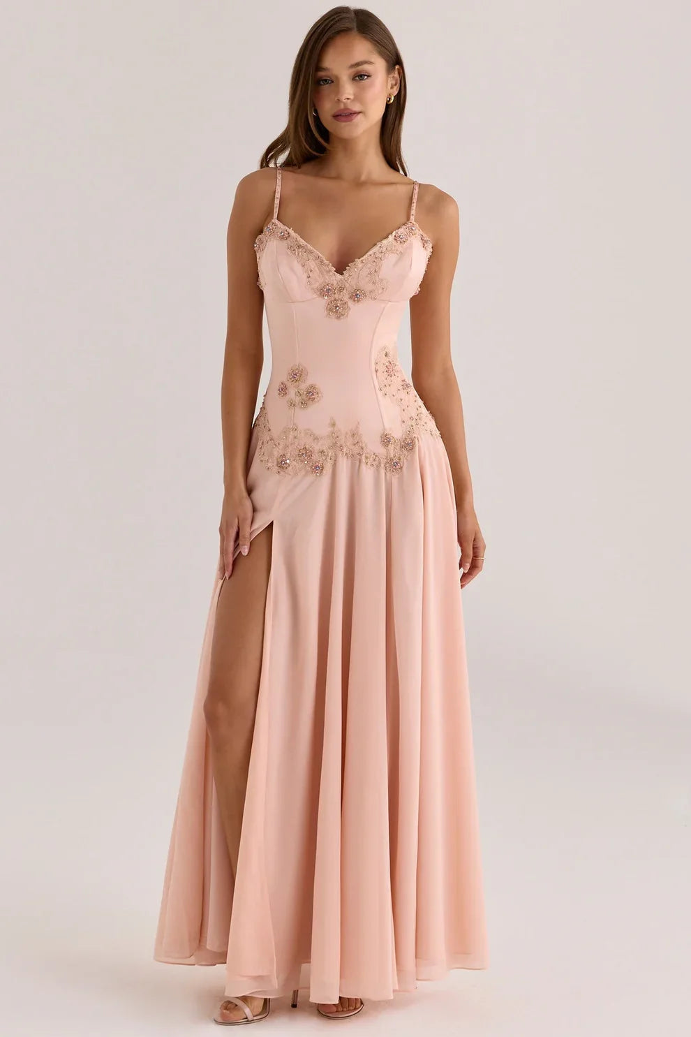 Serena Embellished Maxi Dress
