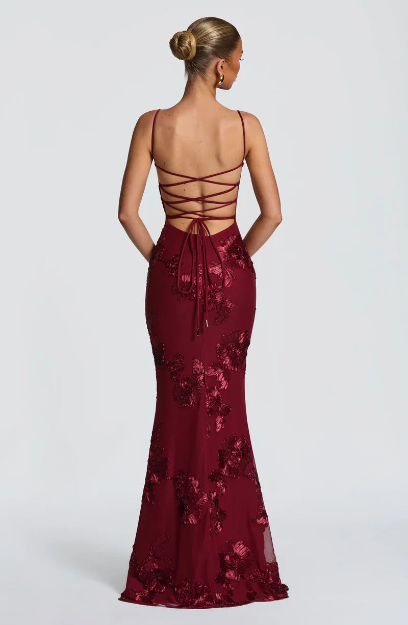 Velour Maxi Dress